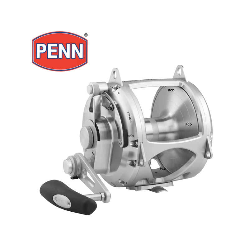 MOULINET PENN INTERNATIONAL 16 VIS SILVER 1 MOULINET PENN INTERNATIONAL 16 VIS SILVER