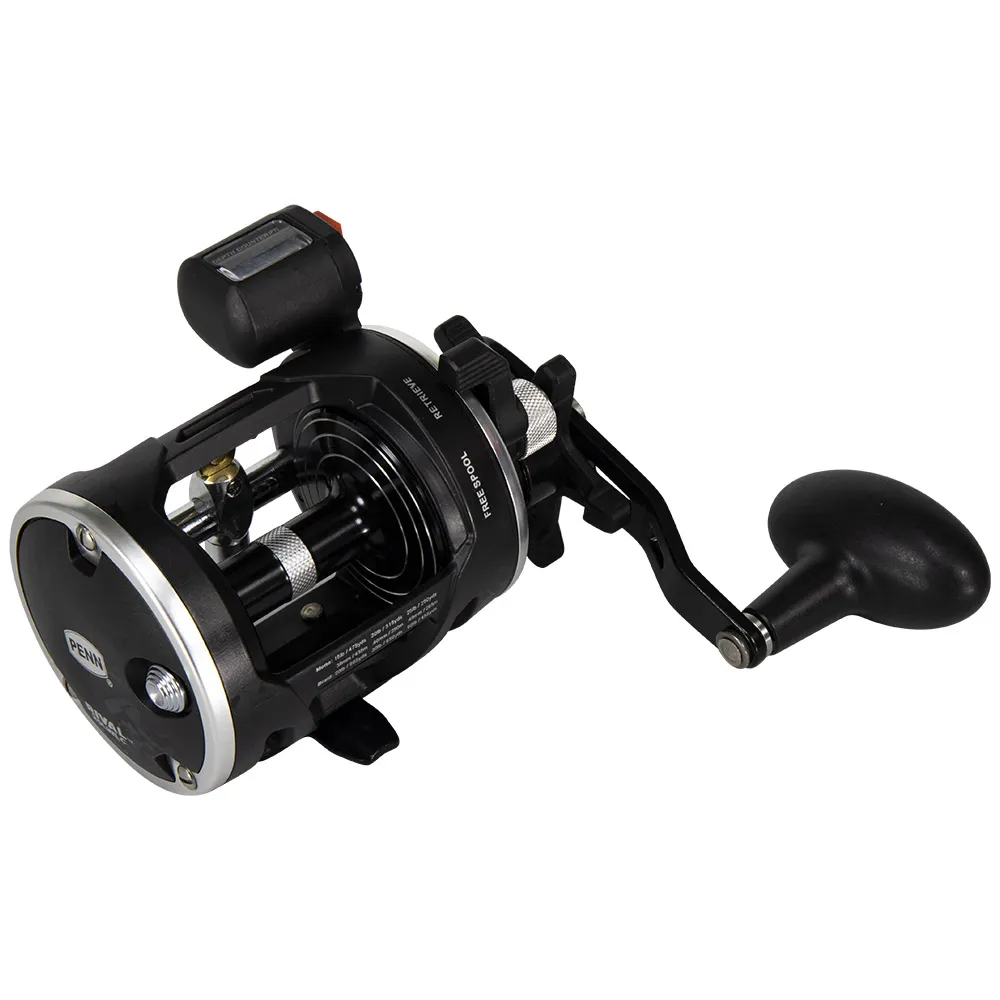 PENN Moulinet De Pêche à La Traîne à Droite Rival Level Wind LC 1 PENN Moulinet De Pêche à La Traîne à Droite Rival Level Wind LC